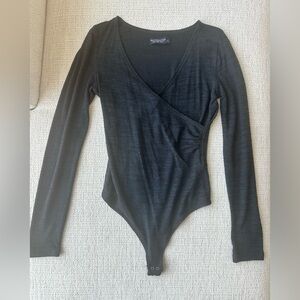 Abercrombie & Fitch Long-Sleeve Bodysuit Size S